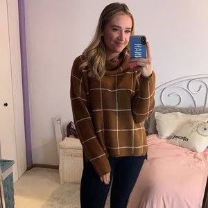 Cowl Neck Oversized Sweater